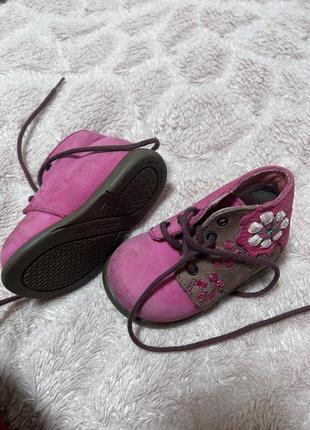 Ботинки пинетки для девочки 18 размер