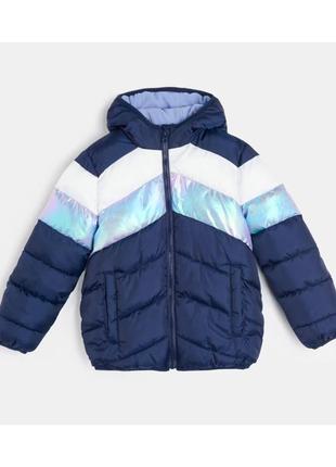 Детская стеганая демисезонная куртка sinsay на девочку 83690