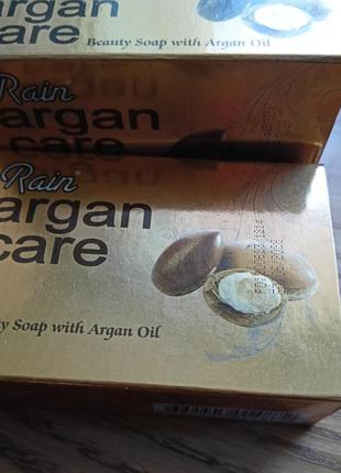 Натуральное косметическое мыло с аргановым маслом rain, 100 г