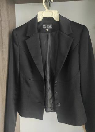 Пиджак официальный, черный