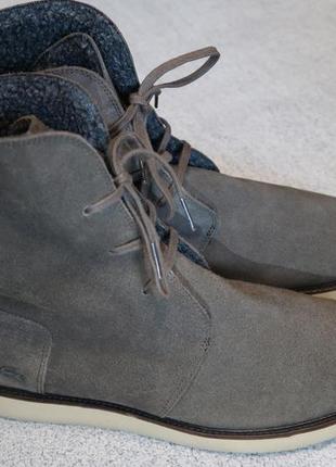Кожаные ботинки lacoste оригинал - 41 размер