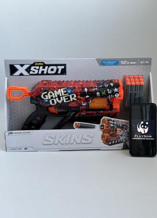 Дитячий швидкострільний бластер X-Shot Skins Griefer Game Over...