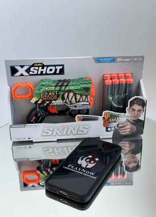Дитячий швидкострільний бластер X-Shot Skins Menace Spray Tag ...