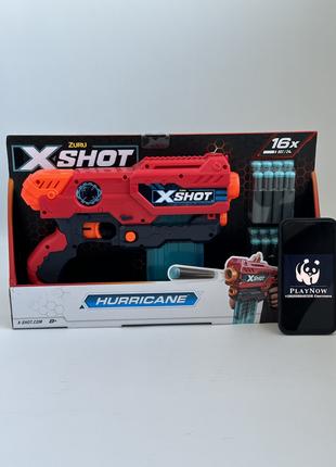 Детский Бластер X-Shot Red Excel Hurricane детское оружие