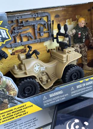 Детский игровой набор Солдаты ATV Chap Mei игрушка, с военной ...