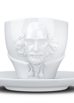 Чашка с блюдцем Tassen (TASS801201/TR) "Вильям Шекспир" (260 м...