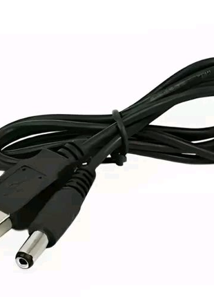 Кабель живлення для роутера 5V від павербанка USB-DC / Шнур для в