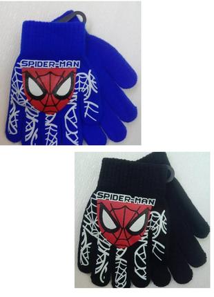 Перчатки перчатки человек паук/ спайдер мен/ spider man