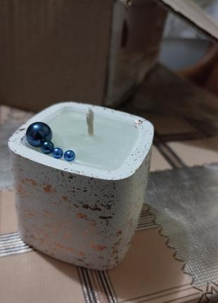 Ароматическая свеча ручной работы
