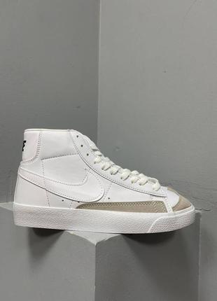 Кроссовки nike blazer mid «77 vintage full white’