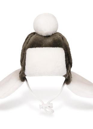 Зимова шапка для собак Pet Fashion Bubo хакі розмір M