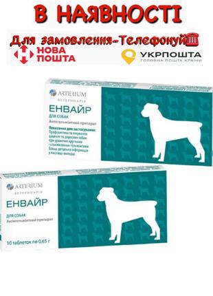 Энвайр - Антигельминтные таблетки для собак
