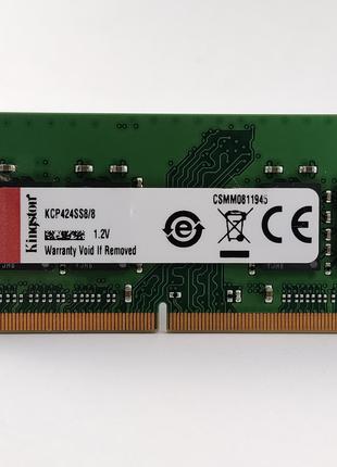 Оперативная память для ноутбука SODIMM Kingston DDR4 8Gb PC4-2...