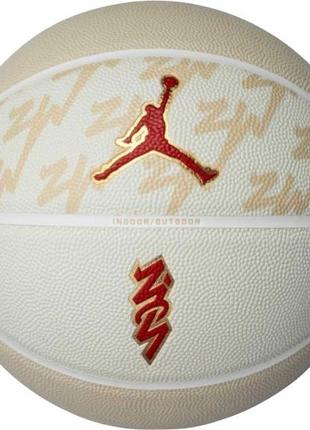 Мяч баскетбольный Nike Jordan All Court Williamson GOLD/WHITE/...
