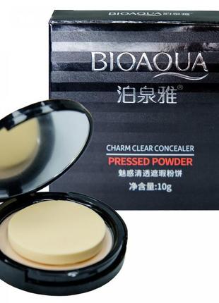 Пудра для обличчя bioaqua charm clear concealer pressed powder...