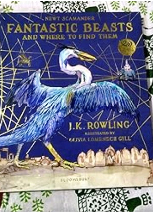 Книга Fantastic beasts and where to find them (Illustrated Editio
