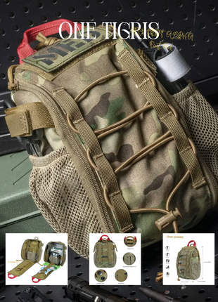 Подсумок-аптечка OneTigris FOXTROT ALPHA First Aid, Multicam