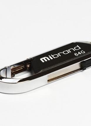 Флэш-накопитель Mibrand Aligator, USB 2.0, 64GB, Blister