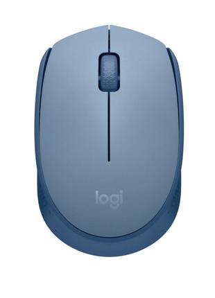 Мышь беспроводная Logitech M171 Blue Grey