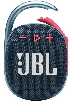Портативная акустика JBL Clip 4, Blue Pink (JBLCLIP4BLUP) Офиц...