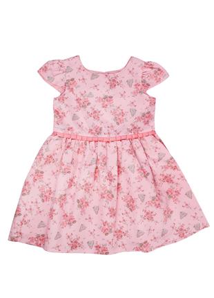 Нарядное платье для девочки 86 розовый-разноцветный Primark