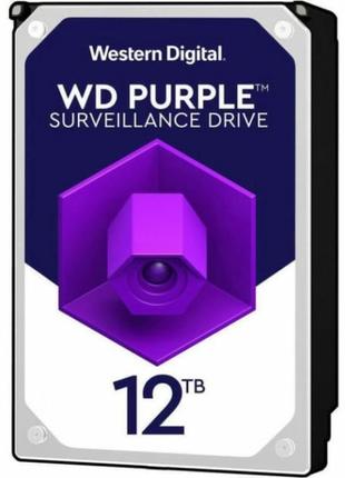 Жесткий диск Western Digital Purple 12TB 256MB WD121PURZ 3.5 S...