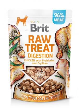 Ласощі для собак Brit Raw Treat Digestion для покращення травл...