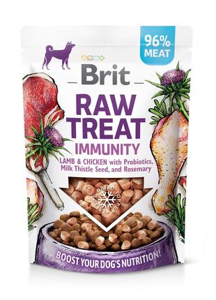 Ласощі для собак Brit Raw Treat Immunity для зміцнення імуніте...