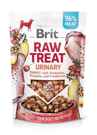 Ласощі для собак Brit Raw Treat Urinary для профілактики сечок...