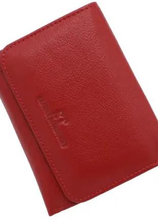 Женский кожаный кошелек ST 403-A красный натуральная кожа