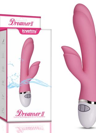 Вібратор — Dreamer II Rechargeable Vibrator Pink 18+