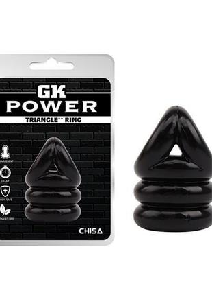 Ерекційне кільце - GK Power Triangle++ Ring 18+