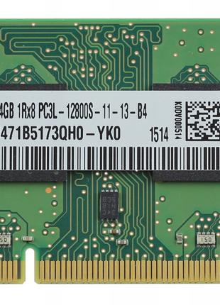 Модуль памяти SoDIMM DDR3 4GB PC3L-12800 1600 MHz Samsung (M47...