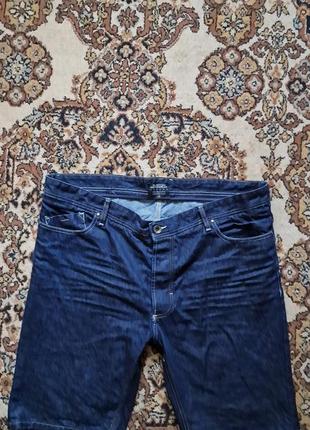 Фирменные английские джинсовые шорты burton, большой размер 44...