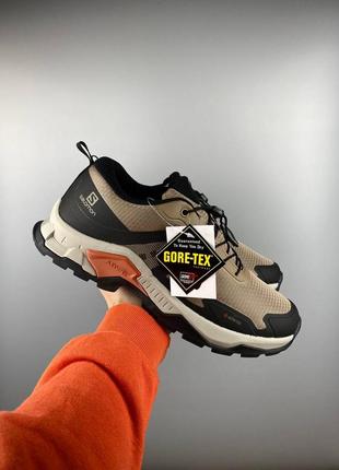 Мужские кроссовки salomon x raise 2ltx brown (термо)