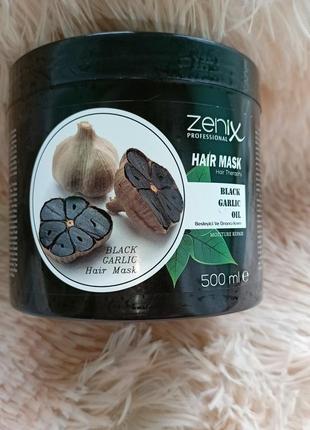 Маска для волос с маслом черного чеснока zenix, 500 мл