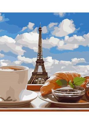 Картина по номерах 0041 ОРТ кол. Сніданок у Парижі40*50 [tsi22...