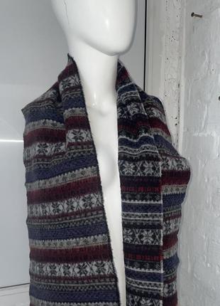 Качественный шерстяной шарф frangi woolmark scotland pure new ...