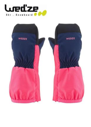 Новые детские перчатки лыжные краги wedze 3-4 года