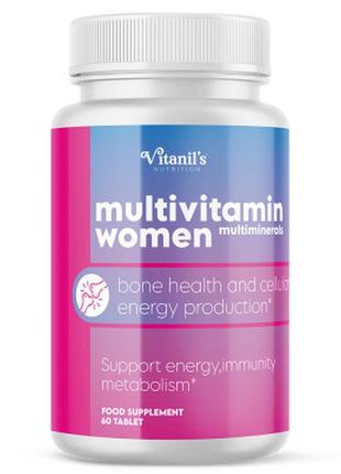 Диетическая добавка "мультивитаминный комплекс для женщин" vit...