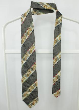 Стильный винтажный галстук kenzo homme flower print silk tie