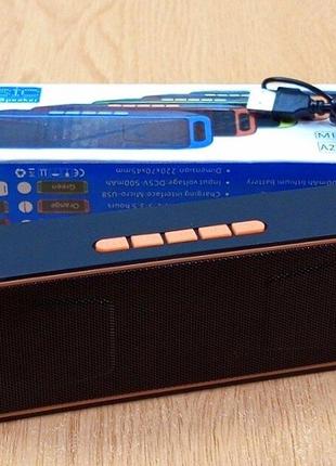 FM радио, Bluetooth колонка Megabass A2dp 208О Stereo USB TF AUX