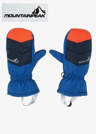 Новые дет¹ские перчатки лыжные краги mountain peak 4-6 лет