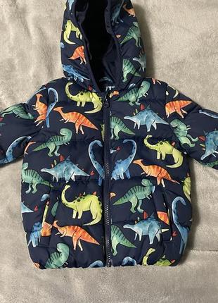 Куртка с динозаврами