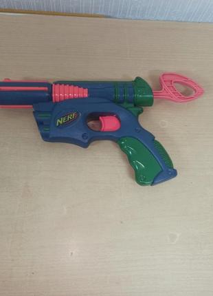 Бластер nerf tech target eliminator single shot soft dart gun ...