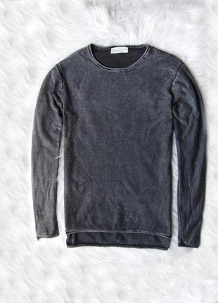 Кофта светр свитер джемпер с эфектом  потертости primark