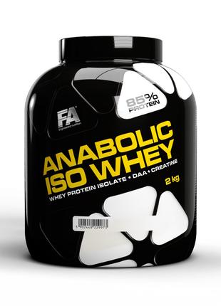 Протеин Fitness Authority Anabolic Iso Whey, 2 кг Белый шокола...