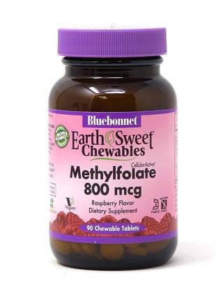 Витамины и минералы Bluebonnet Earth Sweet Chewables Methylfol...