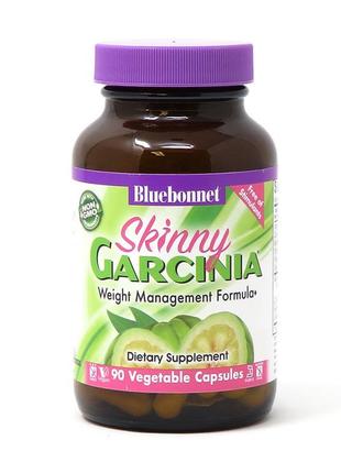 Натуральная добавка Bluebonnet Skinny Garcinia, 90 вегакапсул