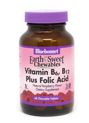 Витамины и минералы Bluebonnet Earth Sweet Chewables Vitamin В...